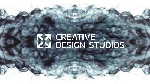 Abstraktes Bild mit „Creative Design Studios“ als Titel – Bedeutung von Videohintergründen – Bild