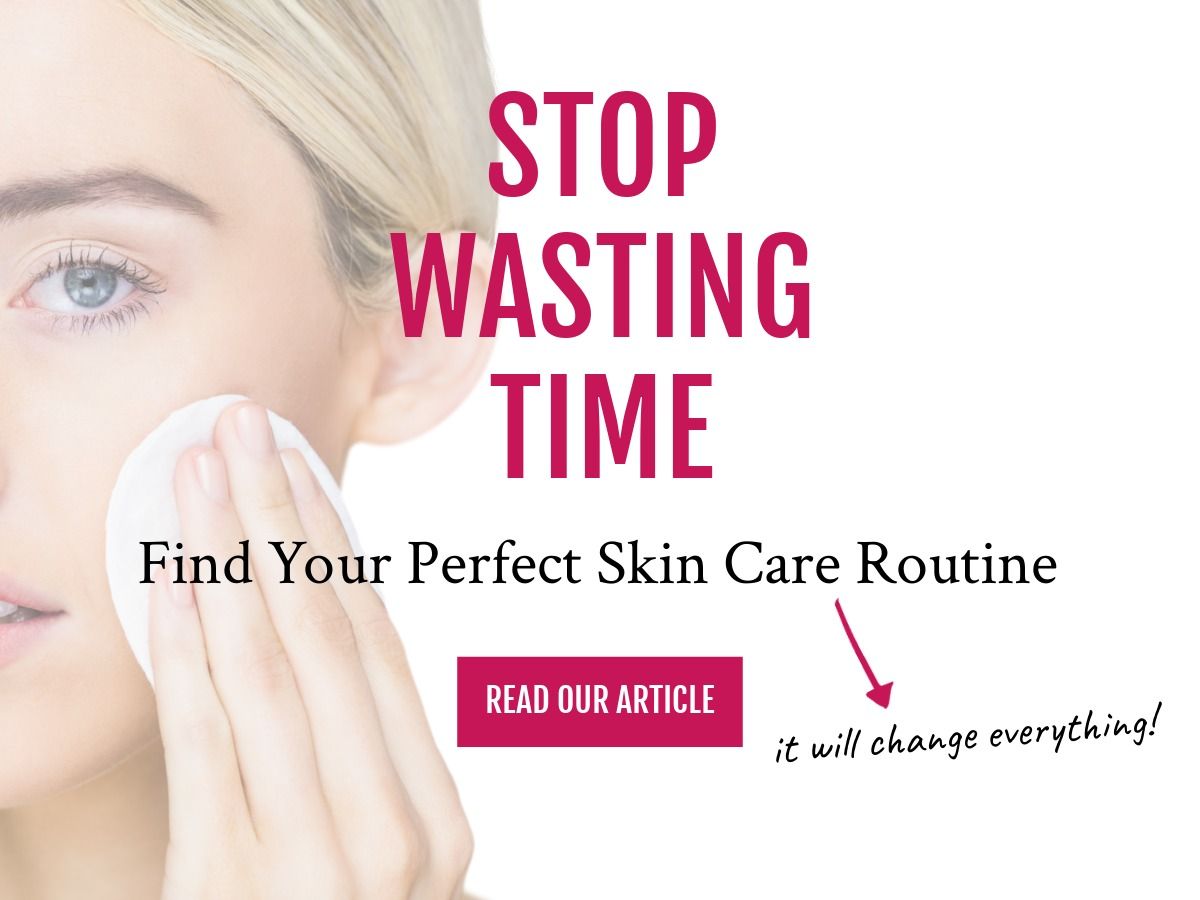 Design de publicidade de marketing por e-mail promovendo novo artigo sobre cuidados com a pele