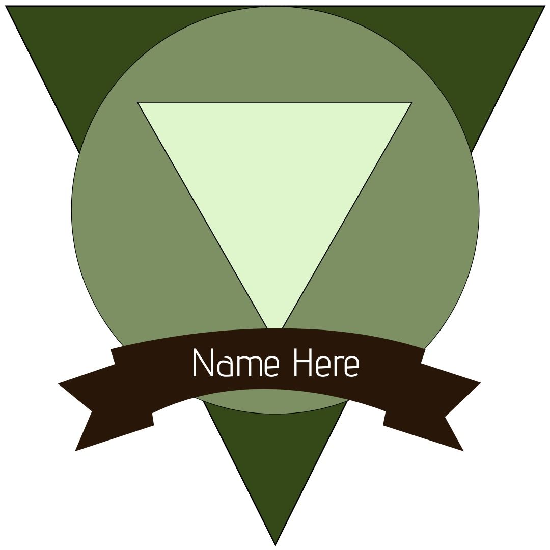 Editable Triangular green emblem beer logo design - Flexibility in emblematic logo design - Image