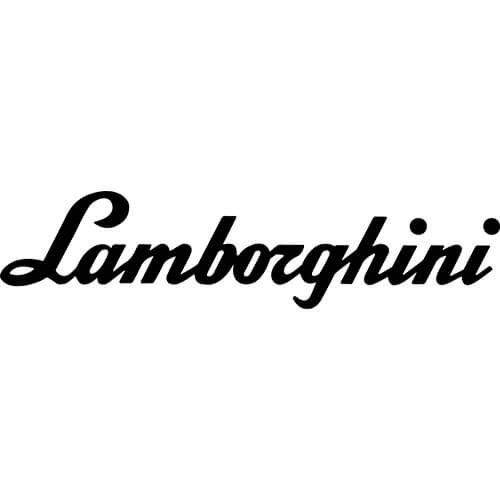 Marca de trabajo de Lamborghini: La Macchina es una tipografía elegante con un toque italiano - Imagen