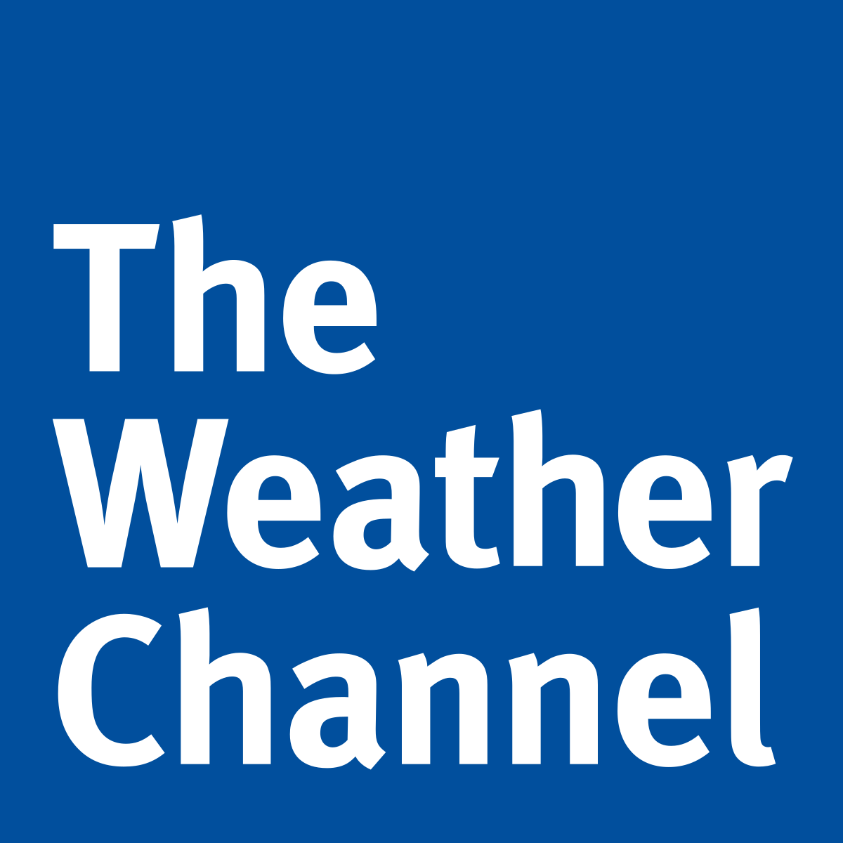 Logotipo de Weather Channel: consejos para utilizar la fuente FF Meta Bold - Imagen