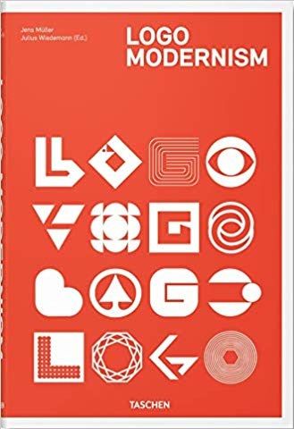 Portada del libro &#39;Logo Modernism Un catálogo sin precedentes de marcas modernas&#39; - Un libro sobre logotipos modernistas - Imagen