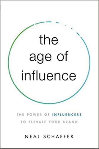 Capa do livro The Age of Influence - Neal Schaffer Os melhores livros de marketing The Age of Influence - Imagem