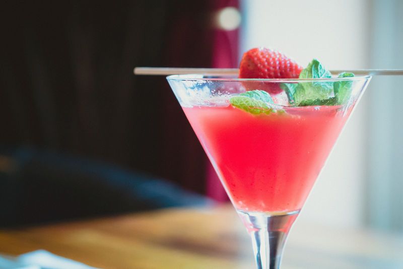 Strawberry cocktail - Cocktail making is a great activity for birthdays and hen parties - Image