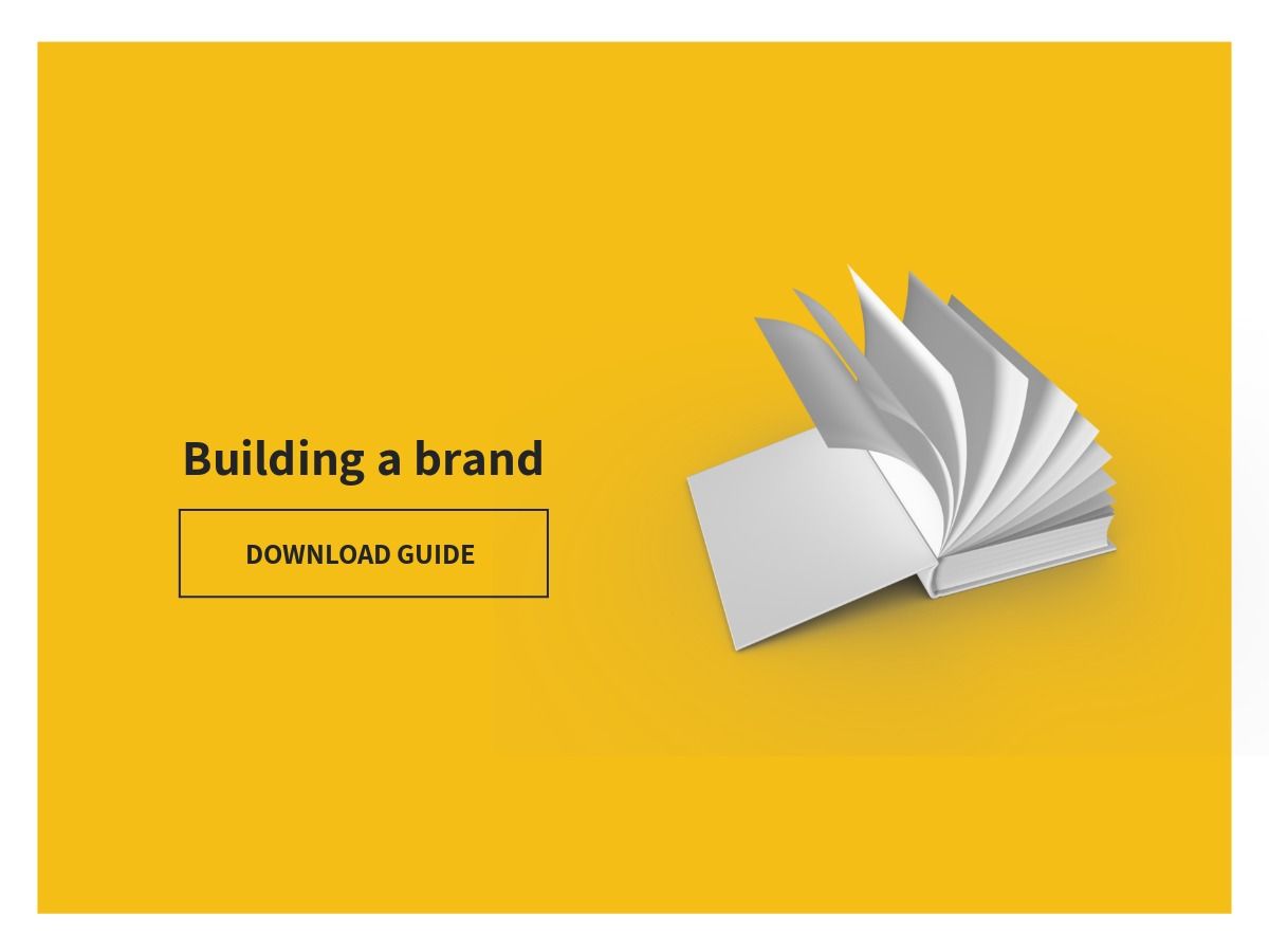 Open book on a yellow background - How to convey the essence of your brand to your target audience - Image