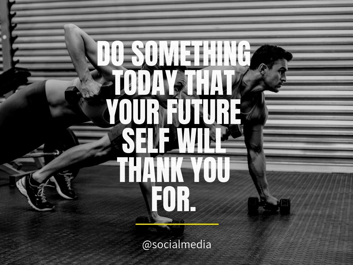 Fitness inspiration quote design - 50 ideas and templates to use in your designs - Image