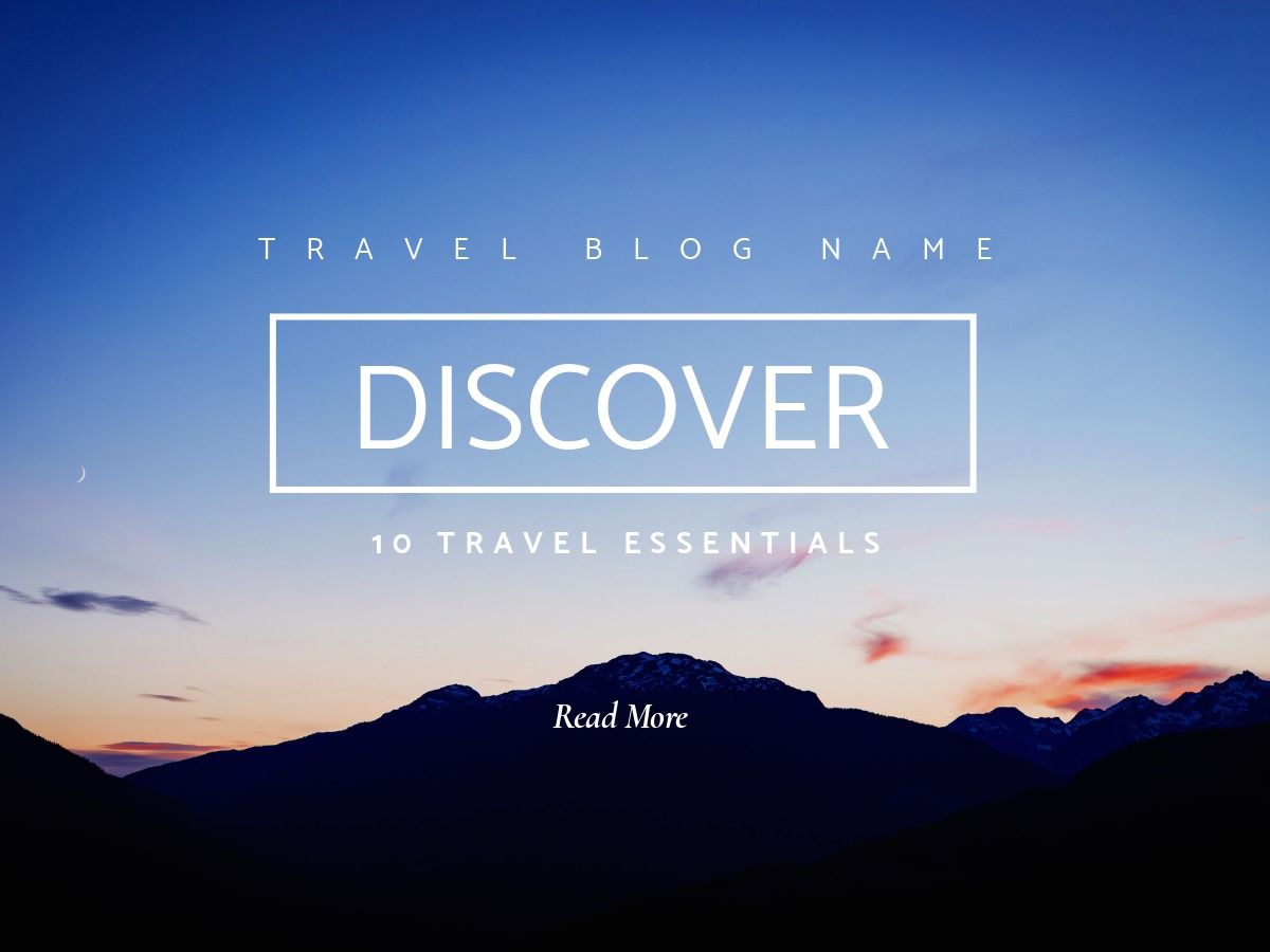 Travel ad template discover - 50 ideas and templates to use in your designs - Image