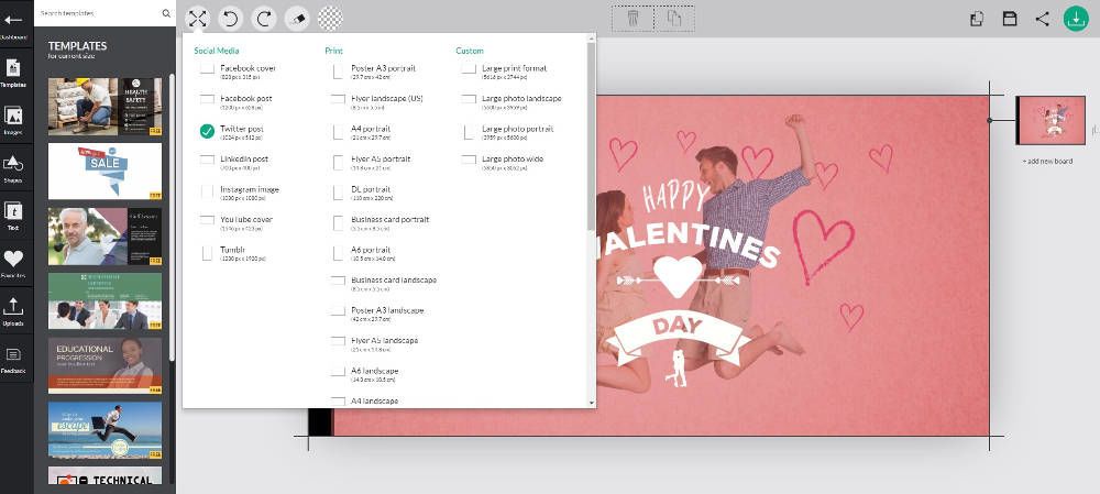 Valentine’s Day at Design Wizard - Valentine's Day marketing: creative promotion examples for any business - Image