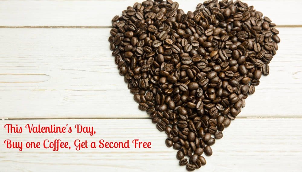 Valentine’s Day at coffee shop - Valentine's Day marketing: creative promotion examples for any business - Image