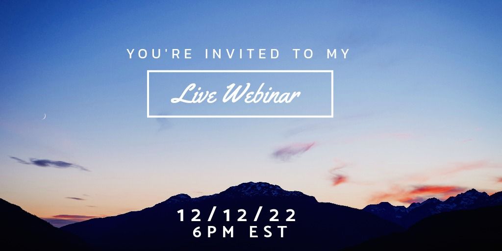 Live Webinar Twitter Post Template - 7 social media design ideas that will increase your audience engagement - Image