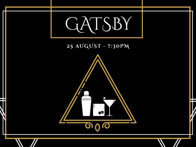 Invitation to a Gatsby themed party - 80 Creative and inspiring engagement party ideas - Image