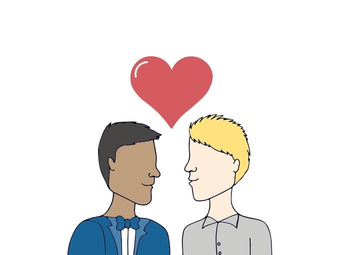 Invitation to interracial gay man couple engagement party - 80 Creative and inspiring engagement party ideas - Image