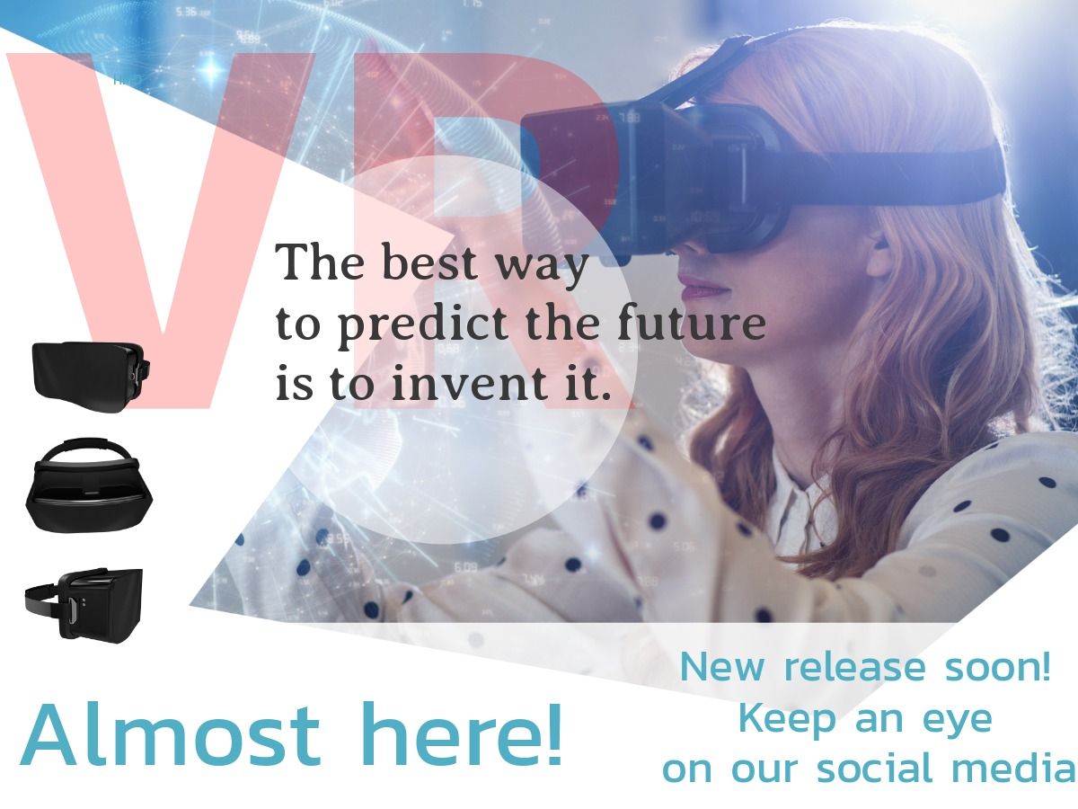 Nueva plantilla de lanzamiento de producto VR