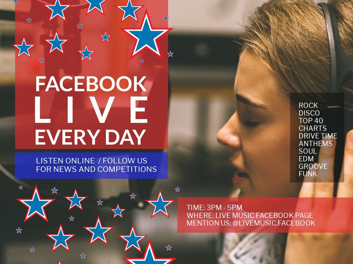 Facebook live promotional template - Facebook marketing: A comprehensive guide on how to effectively use Facebook for business - Image