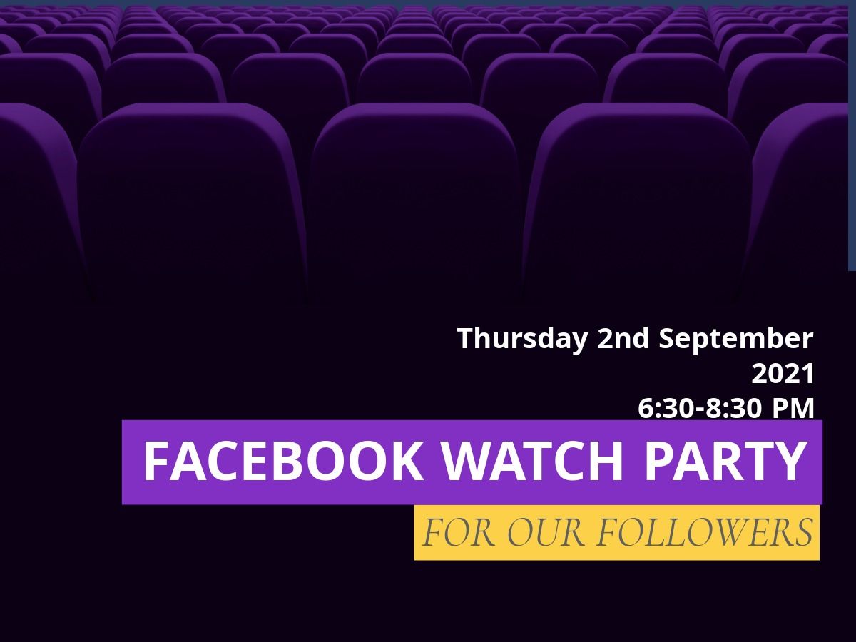 Facebook watch party promotional template - Facebook marketing: A comprehensive guide on how to effectively use Facebook for business - Image