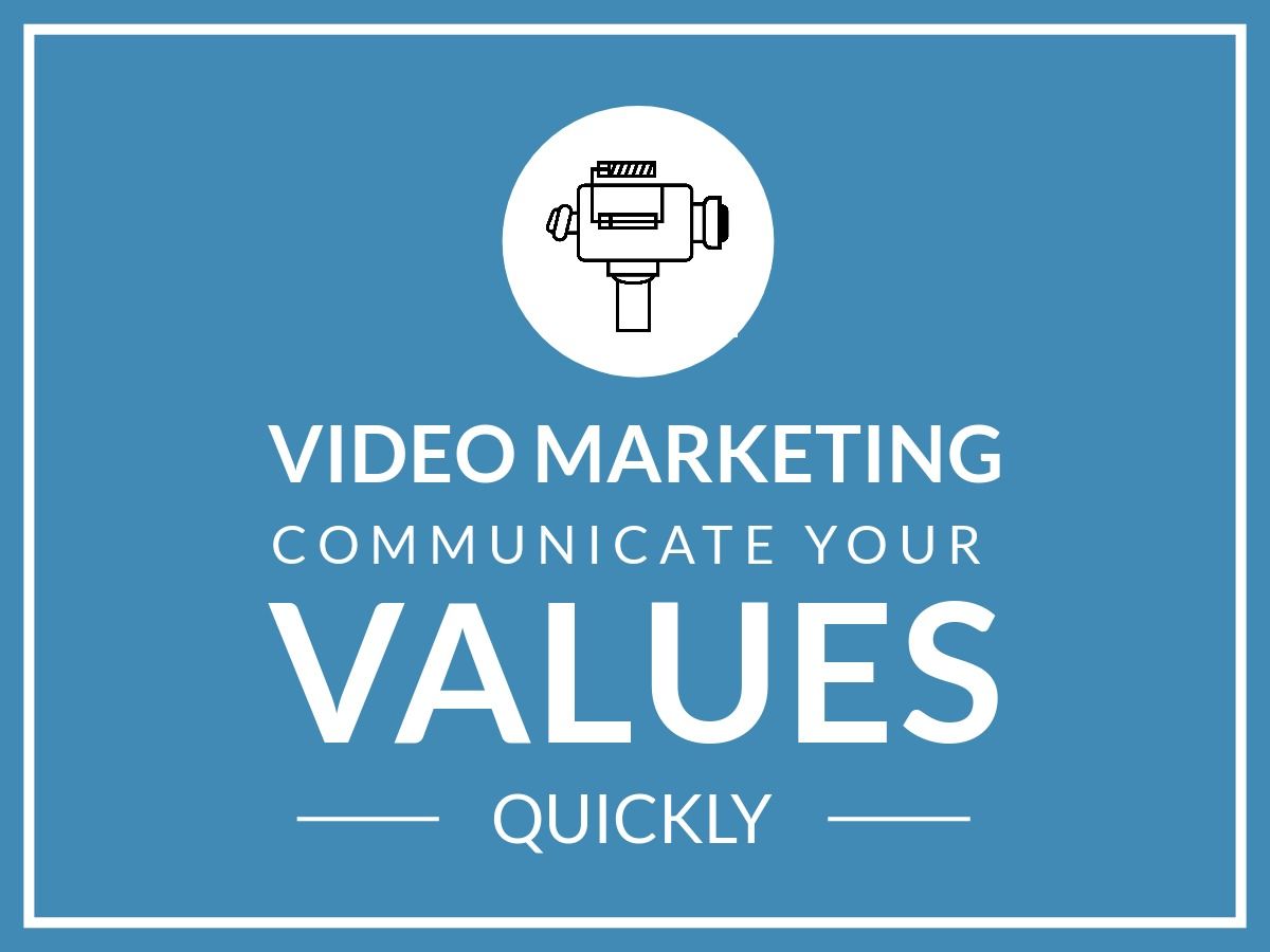 Kommunizieren Sie Ihre Werte mit einer Videomarketing-Vorlage