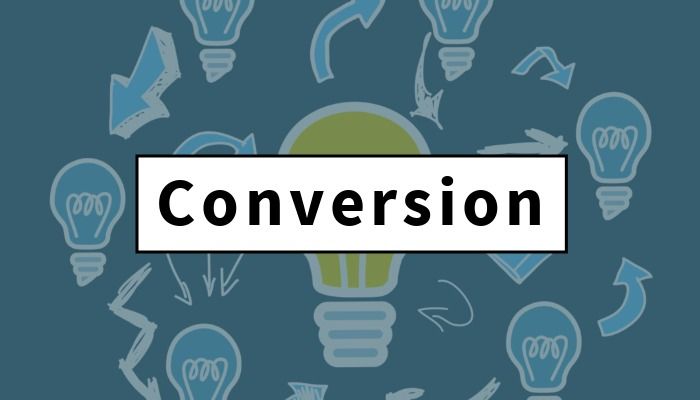 Blue background with symbols of light bulbs and arrows with "consideration" as a title - Understanding the marketing funnel concept: A step-by-step guide to engage your customers - Image