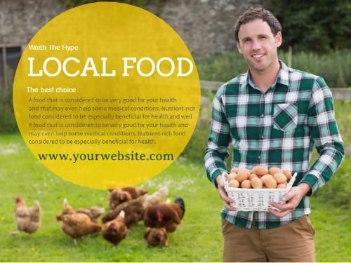 Ad for local food - The 100 best event marketing ideas - Image