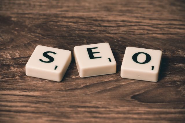 Scrabble letters spell SEO - The 100 best event marketing ideas - Image