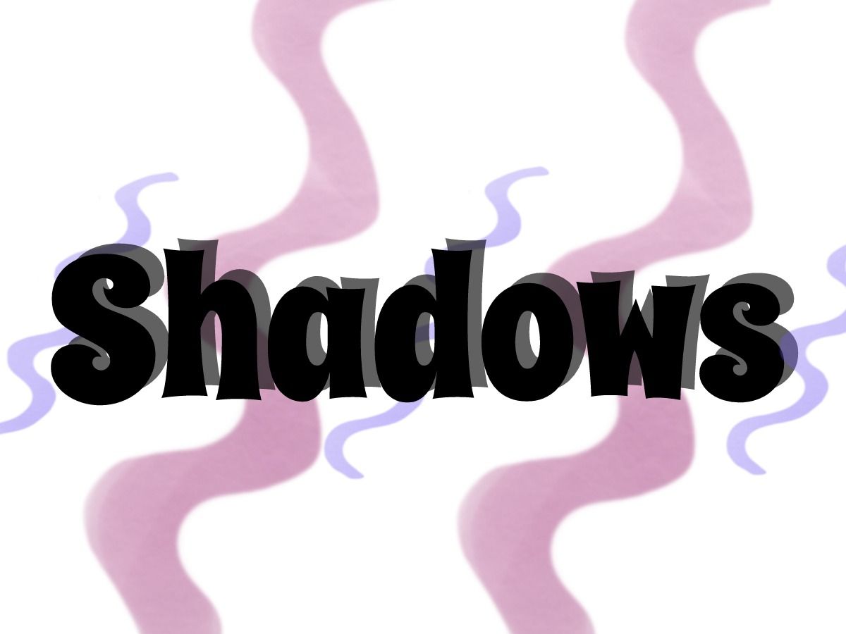 Logo Shadows - polices à la mode pour le design - Image