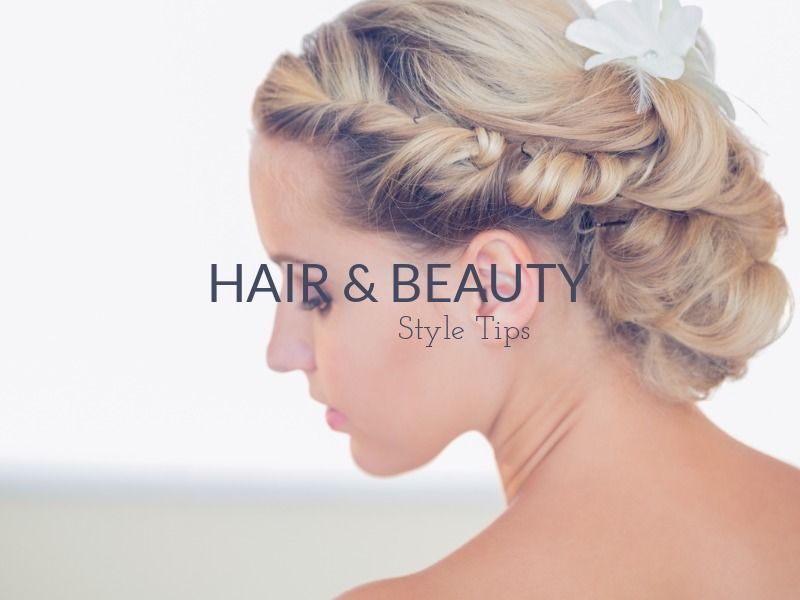 Hair and beauty youtube banner with woman with blond hair looking over shoulder - 36 creative YouTube banner ideas and examples to boost your inspiration - Image