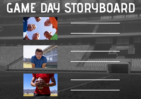 game day story board example