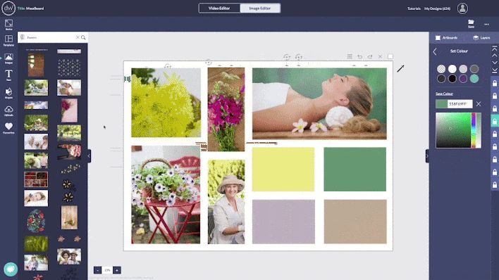Design wizard graphical editor demonstration